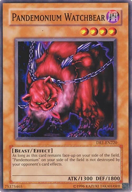 Image for Pandemonium Watchbear (Dark Revelation Volume 1) (DR1-EN220) - YuGiOh