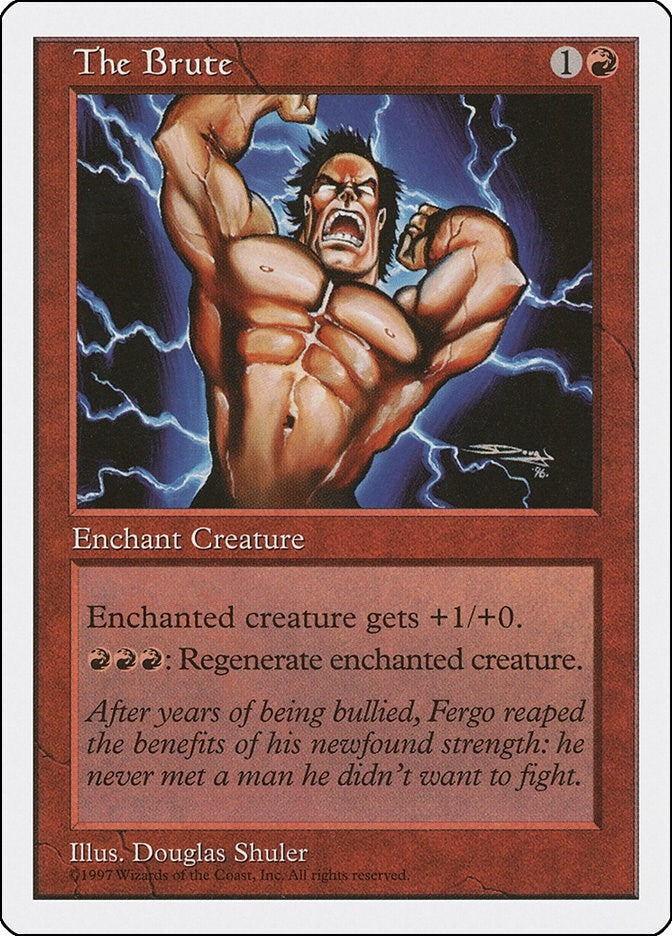 Image for The Brute (Fifth Edition) - Magic: The Gathering