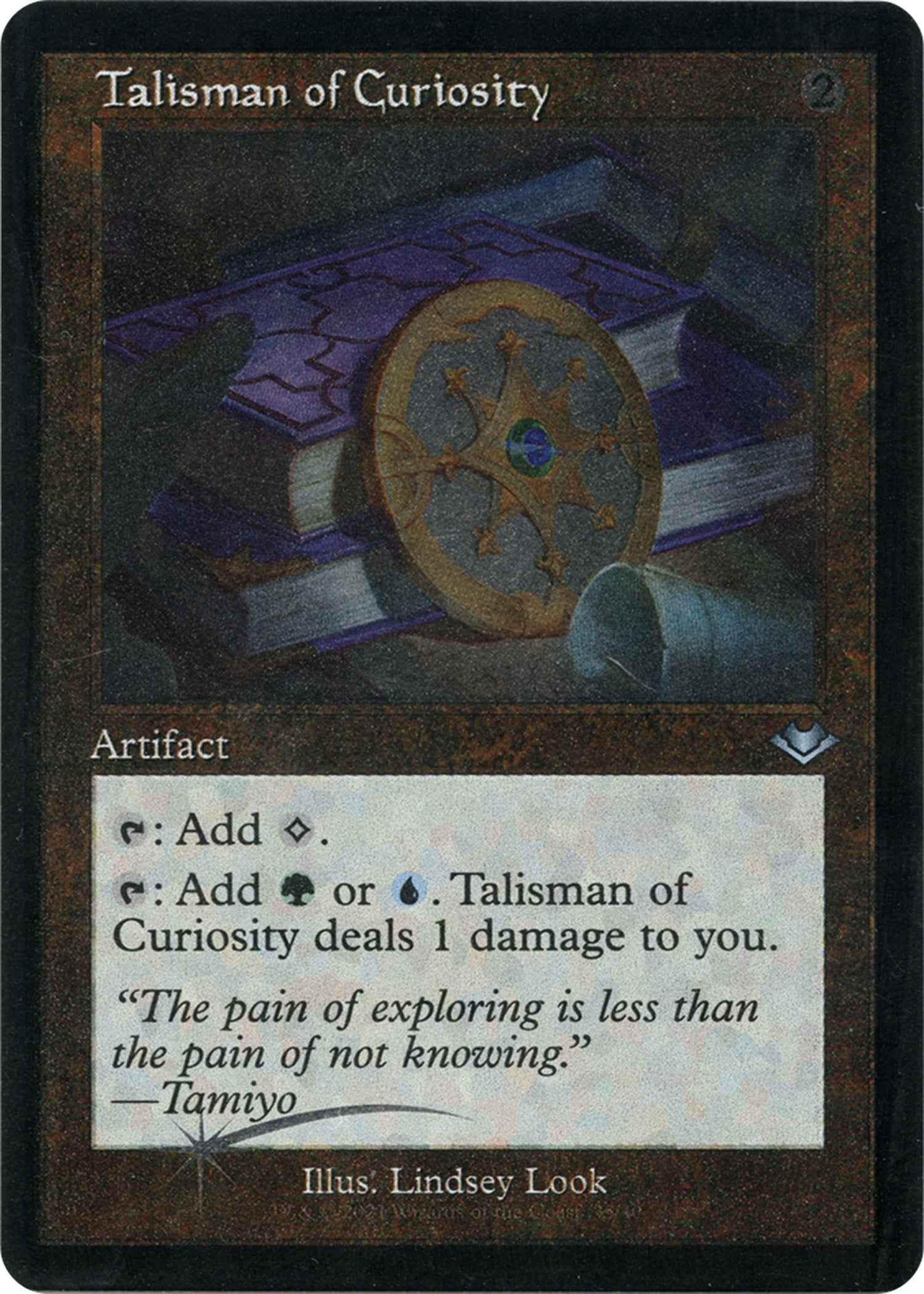 Image for Talisman of Curiosity (Retro Frame) (Foil Etched) (Modern Horizons) (35) - Magic: The Gathering