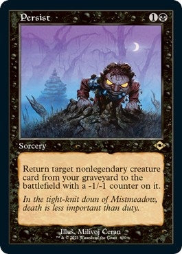 Image for Persist (Retro Frame) (Foil Etched) (Modern Horizons 2) (400) - Magic: The Gathering