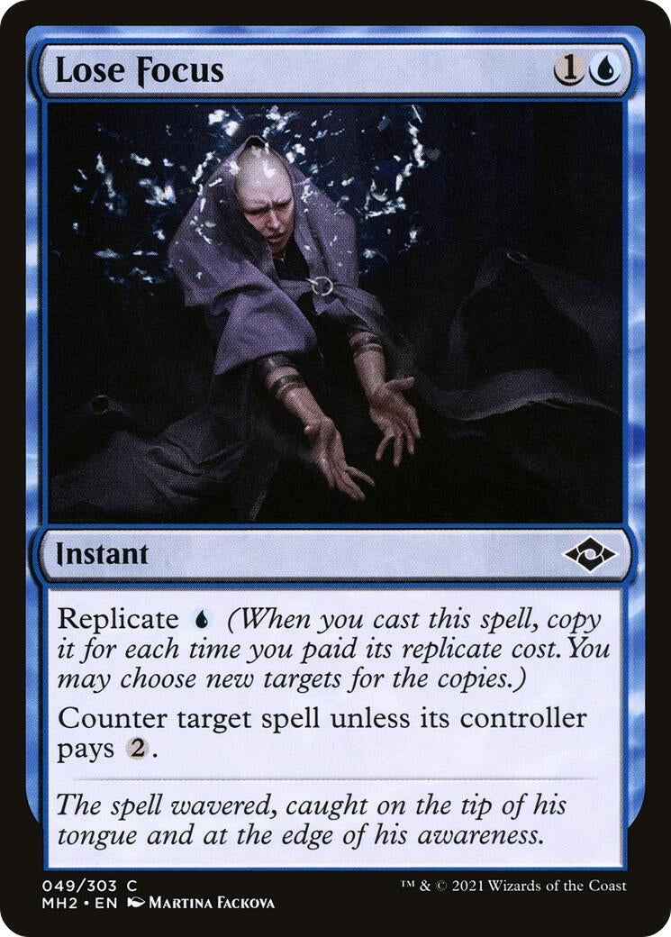 Image for Lose Focus (Modern Horizons 2) (49) - Magic: The Gathering
