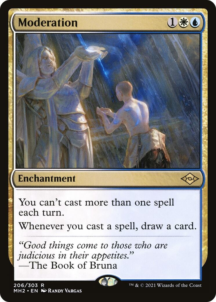 Image for Moderation (Modern Horizons 2) (206) - Magic: The Gathering