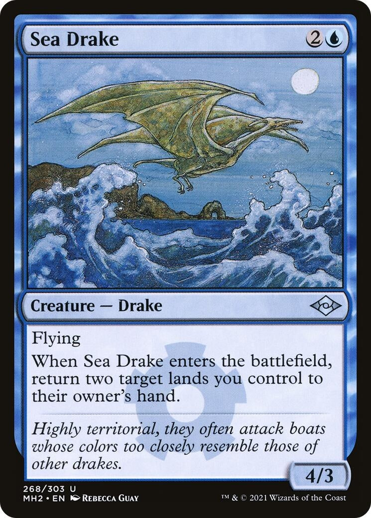Image for Sea Drake (Modern Horizons 2) (268) - Magic: The Gathering