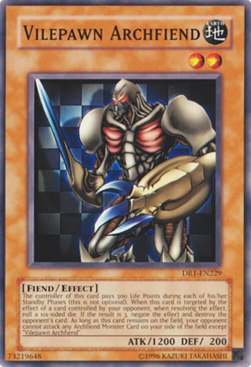 Image for Vilepawn Archfiend (Dark Revelation Volume 1) (DR1-EN229) - YuGiOh