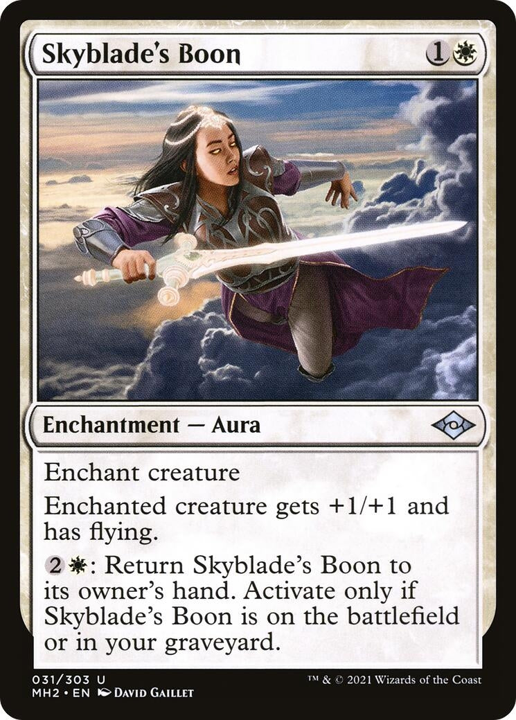 Image for Skyblade's Boon (Modern Horizons 2) (31) - Magic: The Gathering