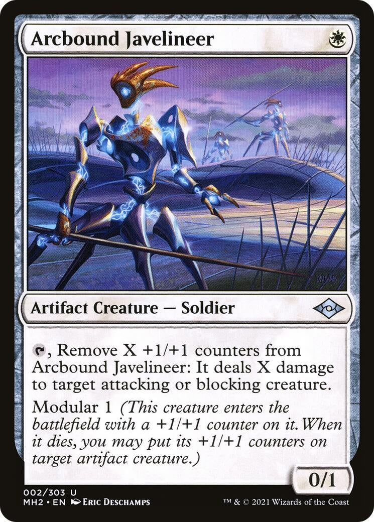 Image for Arcbound Javelineer (Modern Horizons 2) (2) - Magic: The Gathering