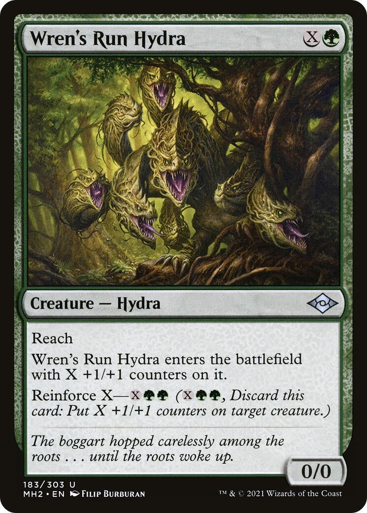 Image for Wren's Run Hydra (Modern Horizons 2) (183) - Magic: The Gathering