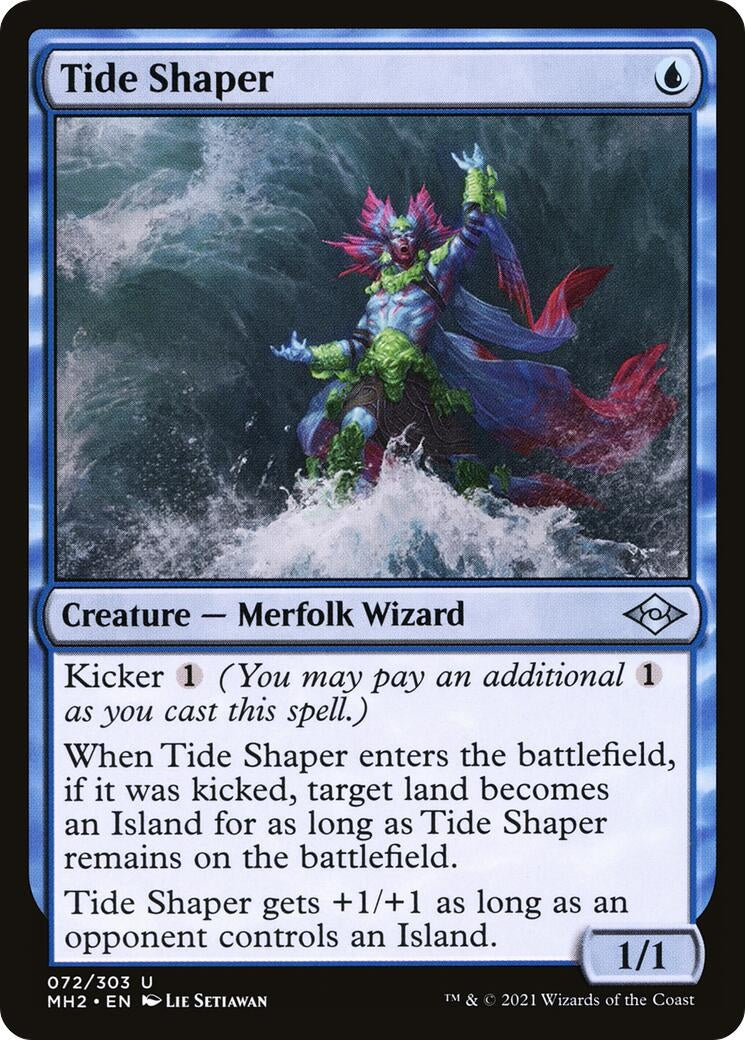 Image for Tide Shaper (Modern Horizons 2) (72) - Magic: The Gathering
