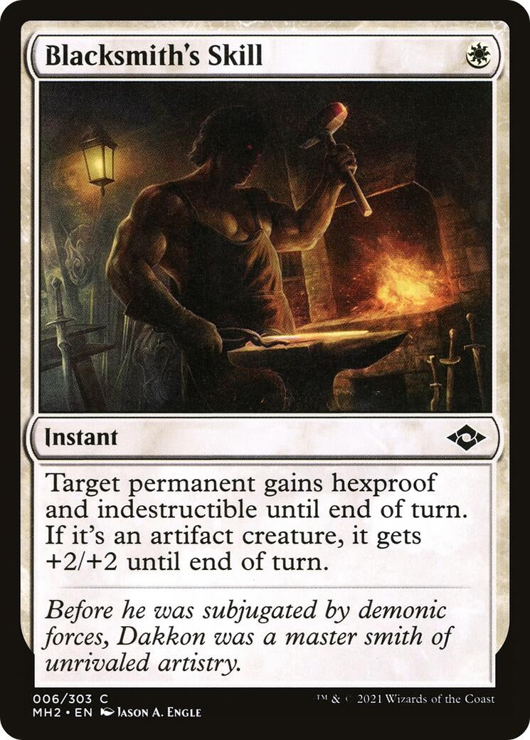 Image for Blacksmith's Skill (Modern Horizons 2) (6) - Magic: The Gathering
