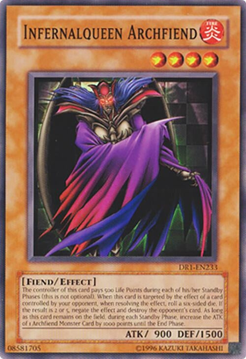 Image for Infernalqueen Archfiend (Dark Revelation Volume 1) (DR1-EN233) - YuGiOh
