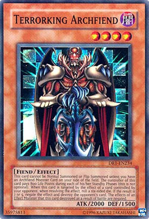 Image for Terrorking Archfiend (Dark Revelation Volume 1) (DR1-EN234) - YuGiOh