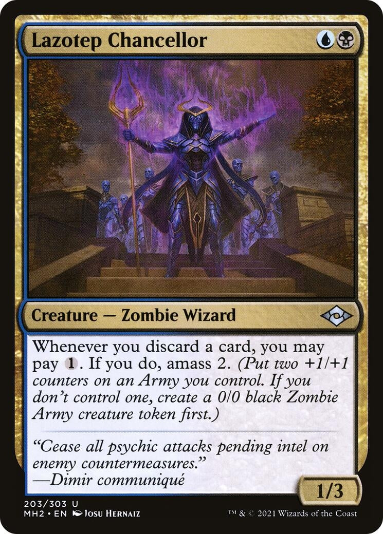 Image for Lazotep Chancellor (Modern Horizons 2) (203) - Magic: The Gathering