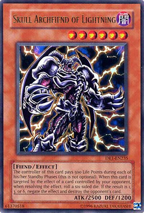 Image for Skull Archfiend of Lightning (Dark Revelation Volume 1) (DR1-EN235) - YuGiOh
