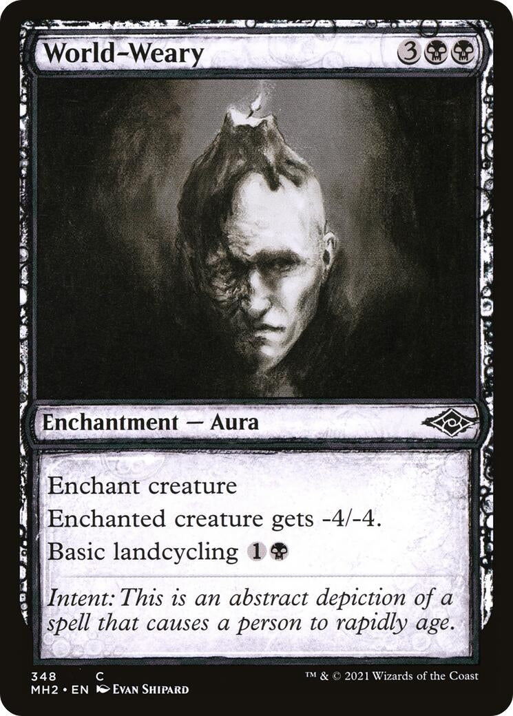 Image for World-Weary (Showcase) (Modern Horizons 2) (348) - Magic: The Gathering