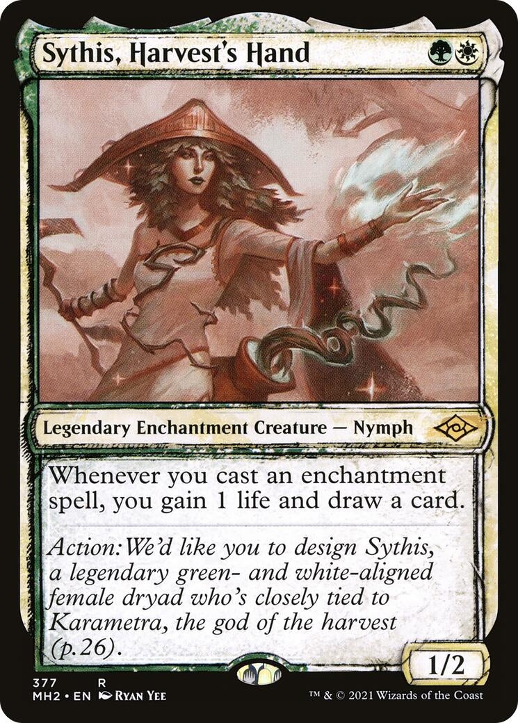 Image for Sythis, Harvest's Hand (Showcase) (Modern Horizons 2) (377) - Magic: The Gathering