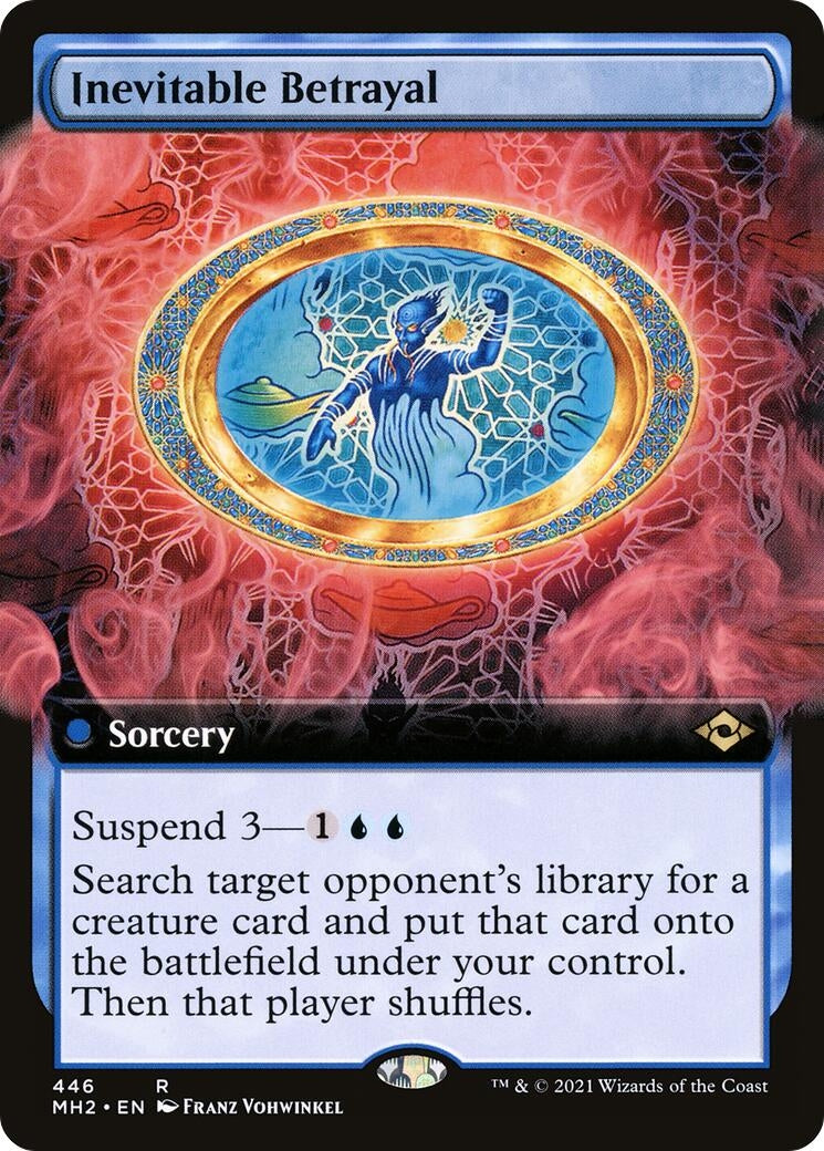 Image for Inevitable Betrayal (Extended Art) (Modern Horizons 2) (446) - Magic: The Gathering