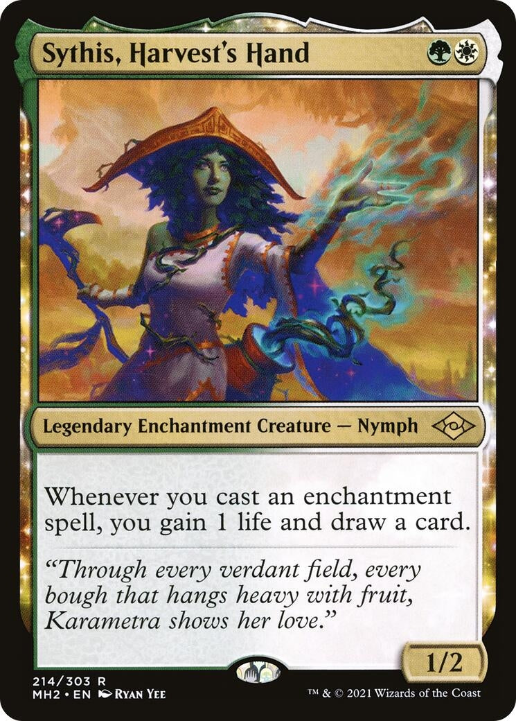 Image for Sythis, Harvest's Hand (Modern Horizons 2) (214) - Magic: The Gathering
