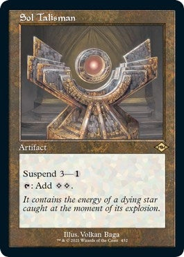 Image for Sol Talisman (Retro Frame) (Foil Etched) (Modern Horizons 2) (432) - Magic: The Gathering