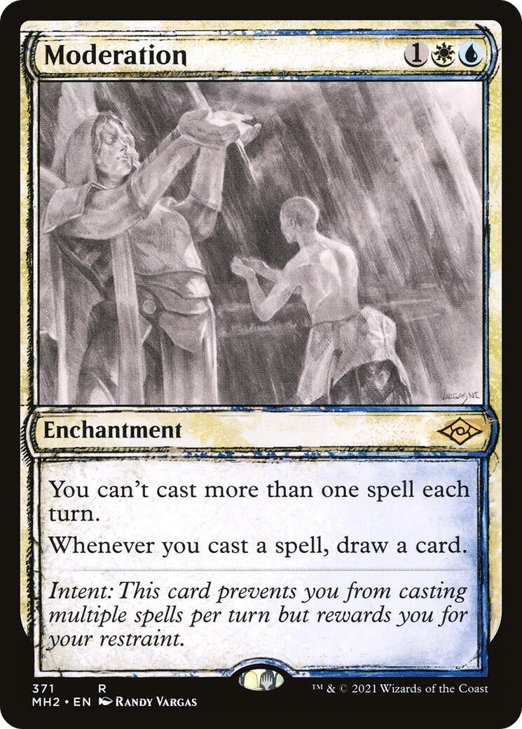 Image for Moderation (Showcase) (Modern Horizons 2) (371) - Magic: The Gathering
