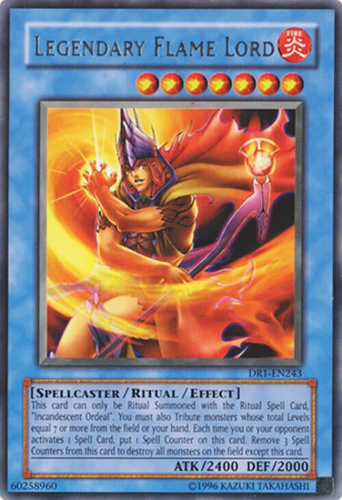Image for Legendary Flame Lord (Dark Revelation Volume 1) (DR1-EN243) - YuGiOh