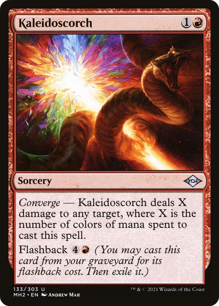 Image for Kaleidoscorch (Modern Horizons 2) (133) - Magic: The Gathering