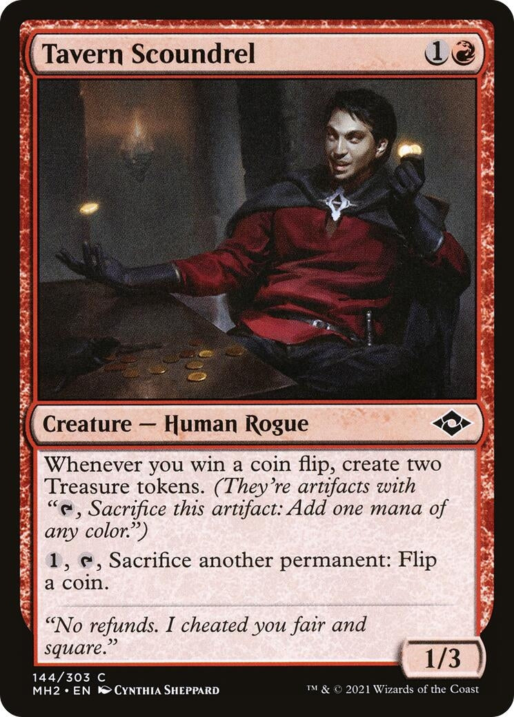 Image for Tavern Scoundrel (Modern Horizons 2) (144) - Magic: The Gathering