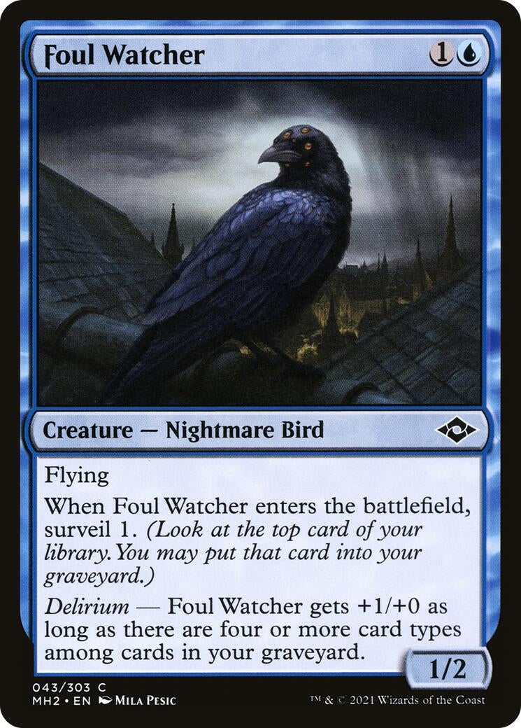 Image for Foul Watcher (Modern Horizons 2) (43) - Magic: The Gathering