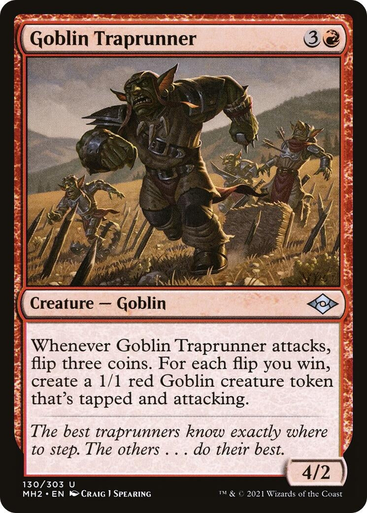 Image for Goblin Traprunner (Modern Horizons 2) (130) - Magic: The Gathering