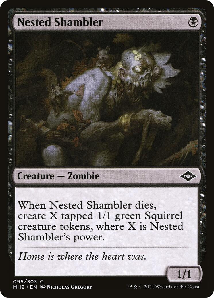 Image for Nested Shambler (Modern Horizons 2) (95) - Magic: The Gathering