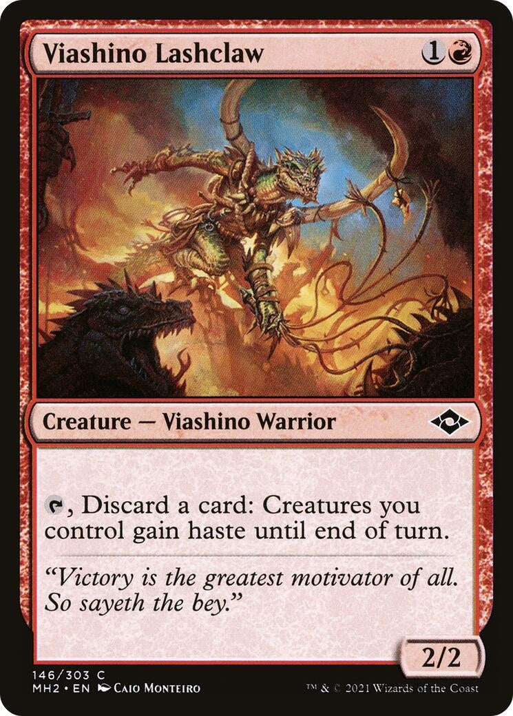 Image for Viashino Lashclaw (Modern Horizons 2) (146) - Magic: The Gathering