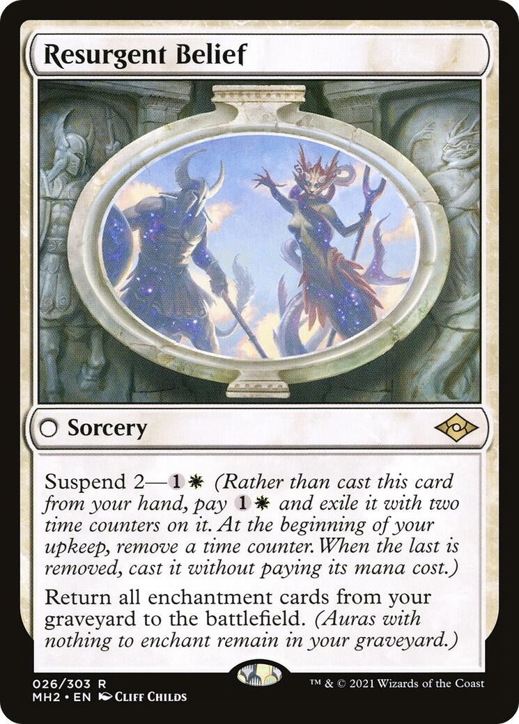 Image for Resurgent Belief (Modern Horizons 2) (26) - Magic: The Gathering