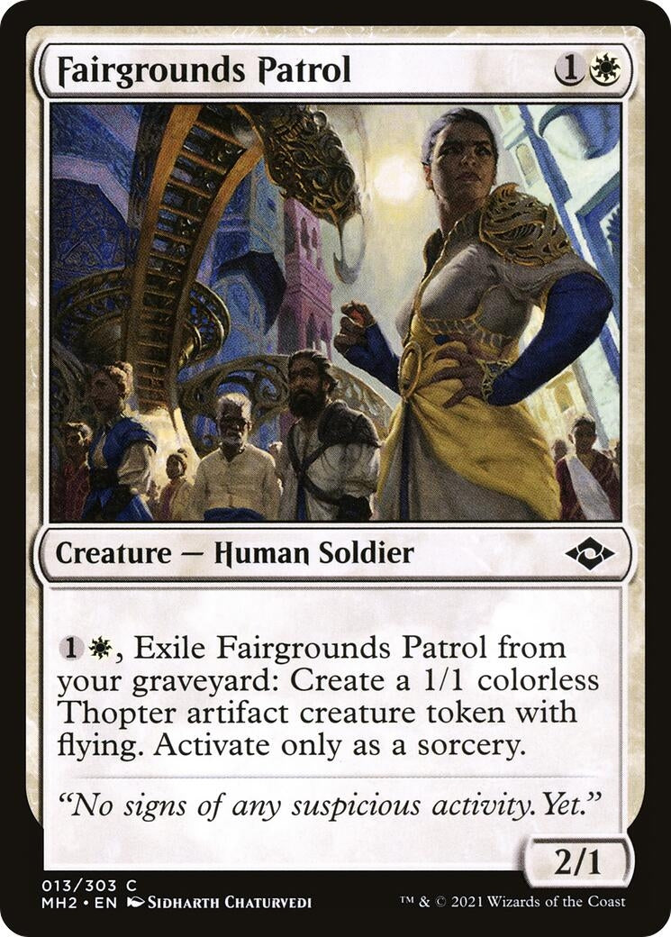 Image for Fairgrounds Patrol (Modern Horizons 2) (13) - Magic: The Gathering