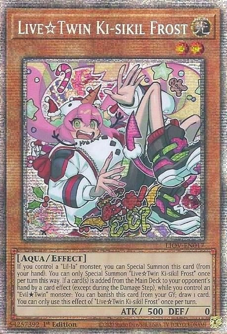 Image for Live Twin Ki-sikil Frost (Starlight Rare) (Lightning Overdrive) (LIOV-EN017) - YuGiOh