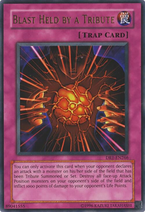 Image for Blast Held by a Tribute (Dark Revelation Volume 1) (DR1-EN266) - YuGiOh