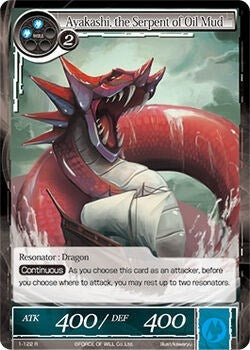 Image for Ayakashi, the Serpent of Oil Mud (The Dawn of Valhalla) (1-122) - Force of Will