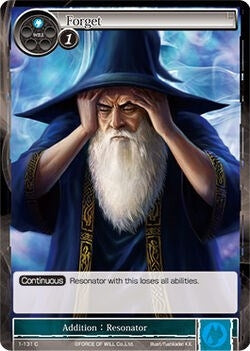 Image for Forget (The Dawn of Valhalla) (1-131) - Force of Will