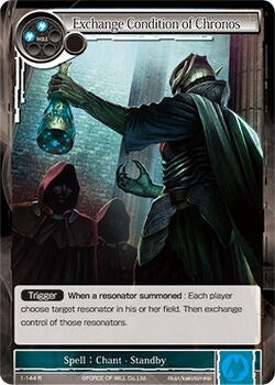 Image for Exchange Condition of Chronos (The Dawn of Valhalla) (1-144) - Force of Will