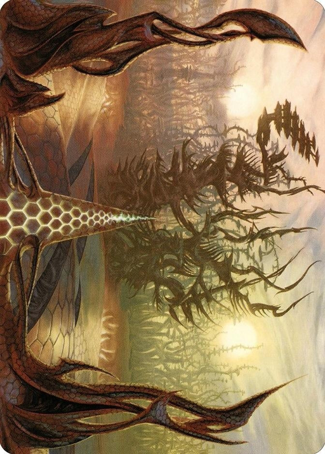 Image for Thornglint Bridge Art Card (Art Series: Modern Horizons 2) (81) - Magic: The Gathering