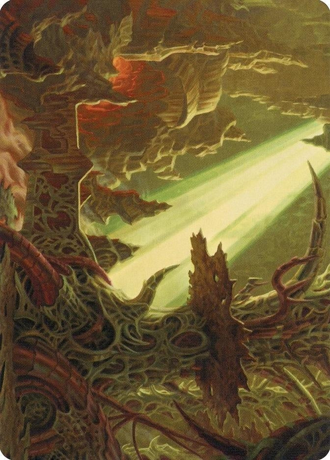 Image for Darkmoss Bridge Art Card (Art Series: Modern Horizons 2) (72) - Magic: The Gathering
