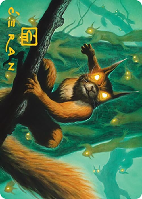Image for Chatterstorm Art Card (Gold-Stamped Signature) (Art Series: Modern Horizons 2) (69) - Magic: The Gathering