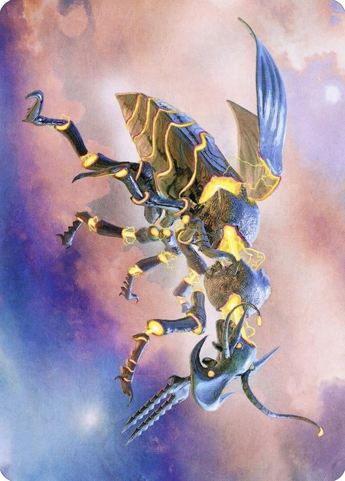 Image for Zabaz, the Glimmerwasp Art Card (Art Series: Modern Horizons 2) (65) - Magic: The Gathering