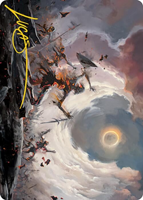 Image for Damn Art Card (Gold-Stamped Signature) (Art Series: Modern Horizons 2) (28) - Magic: The Gathering