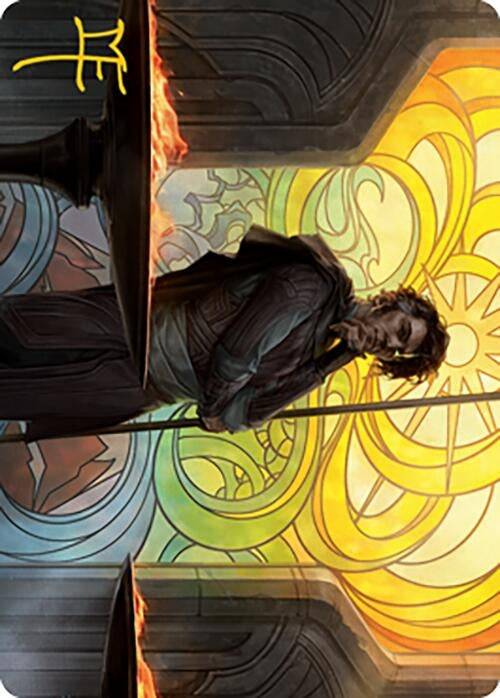 Image for Garth One-Eye Art Card (Gold-Stamped Signature) (Art Series: Modern Horizons 2) (51) - Magic: The Gathering