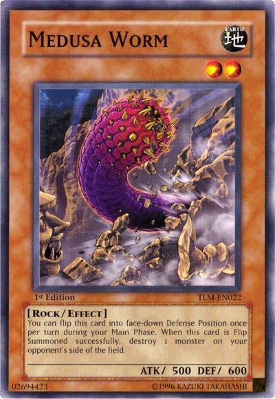 Image for Medusa Worm (The Lost Millennium) (TLM-EN022) - YuGiOh