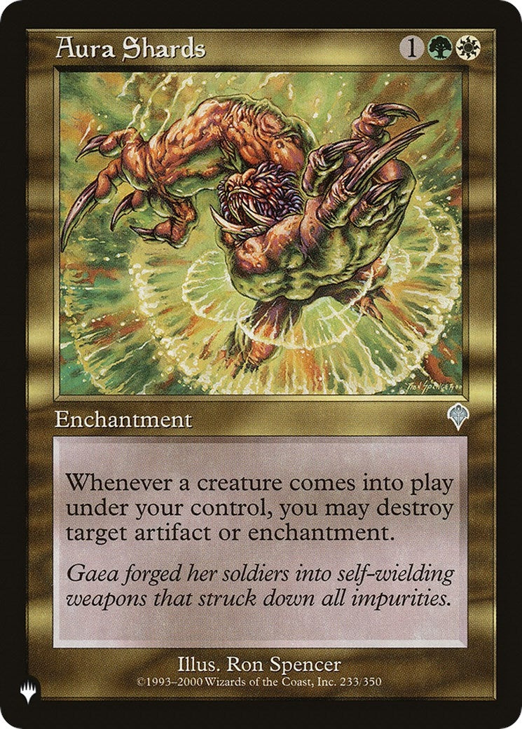 Image for Aura Shards (INV) (The List Reprints) (233/350) - Magic: The Gathering