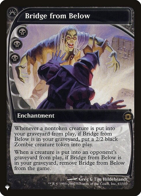 Image for Bridge from Below (The List Reprints) (81/180) - Magic: The Gathering