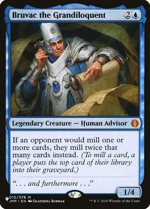 Image for Bruvac the Grandiloquent (The List Reprints) (010/078) - Magic: The Gathering