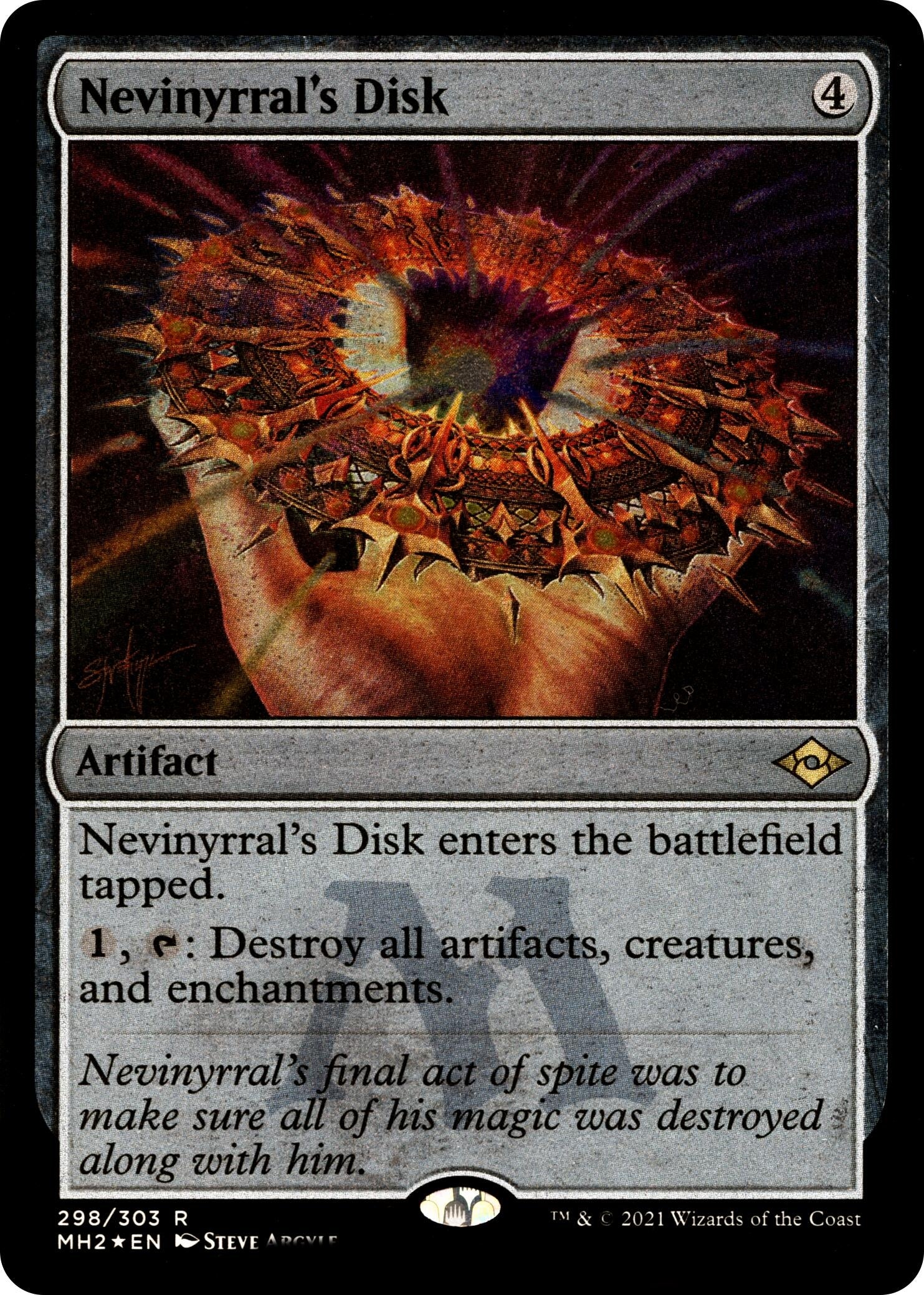 Image for Nevinyrral's Disk (Foil Etched) (Modern Horizons 2) (298) - Magic: The Gathering
