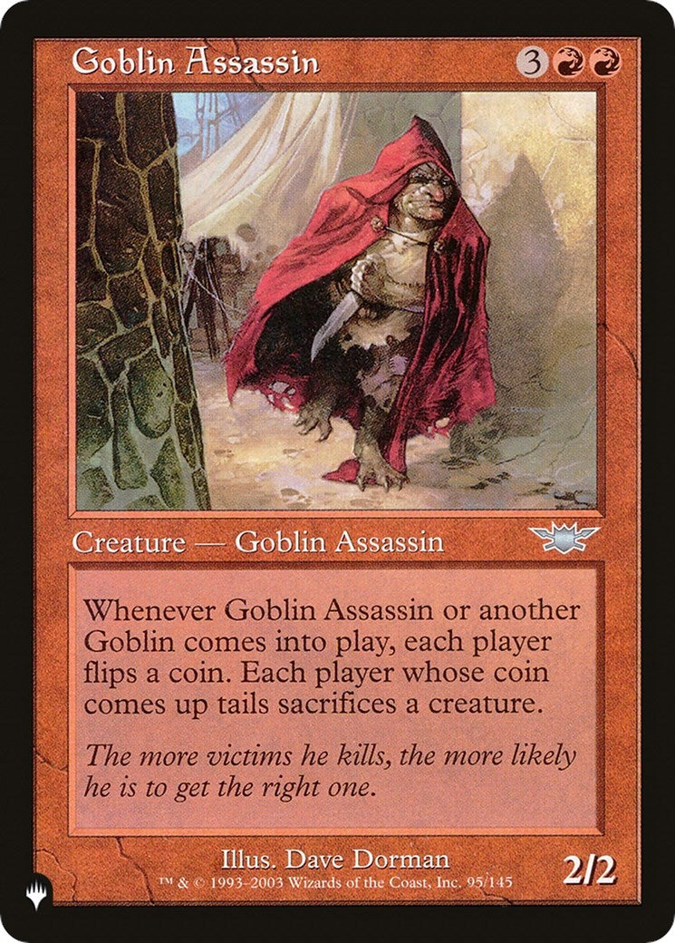 Image for Goblin Assassin (The List Reprints) (95/145) - Magic: The Gathering