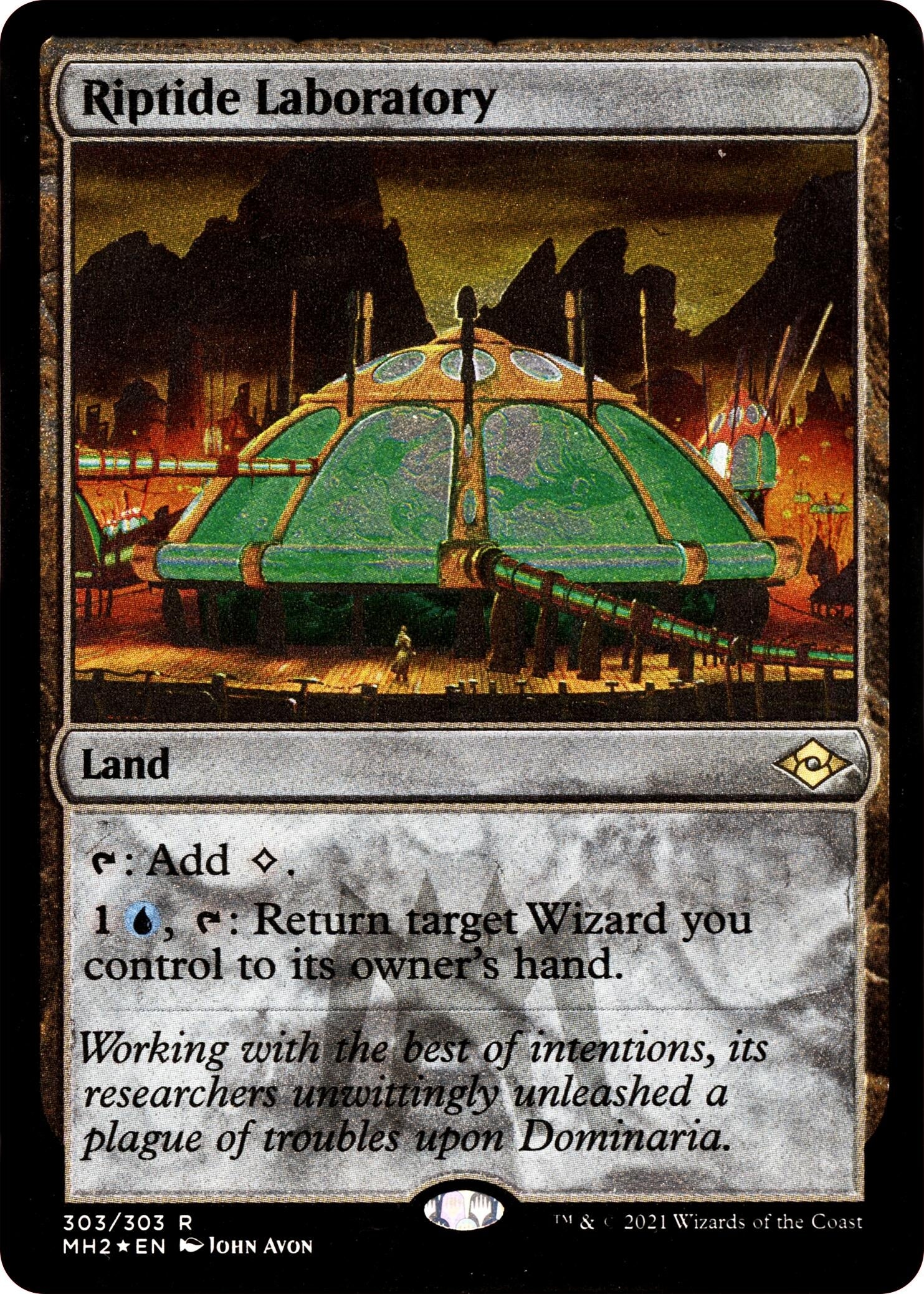 Image for Riptide Laboratory (Foil Etched) (Modern Horizons 2) (303) - Magic: The Gathering